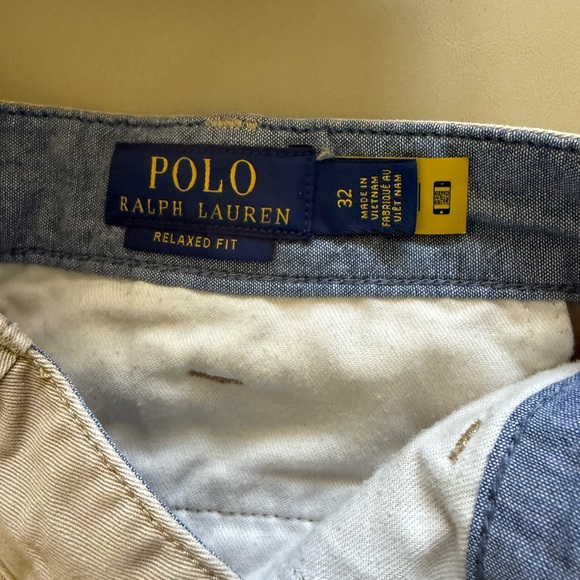 Polo Ralph Lauren men’s casual chino khaki shorts. 32 - Picture 7 of 8